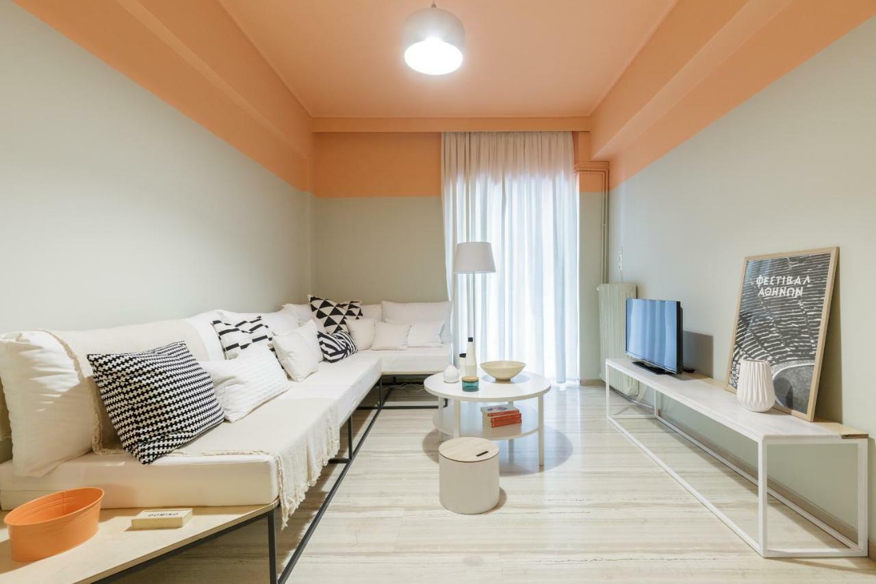 Elegant Coral Apartment Athena Bagian luar foto