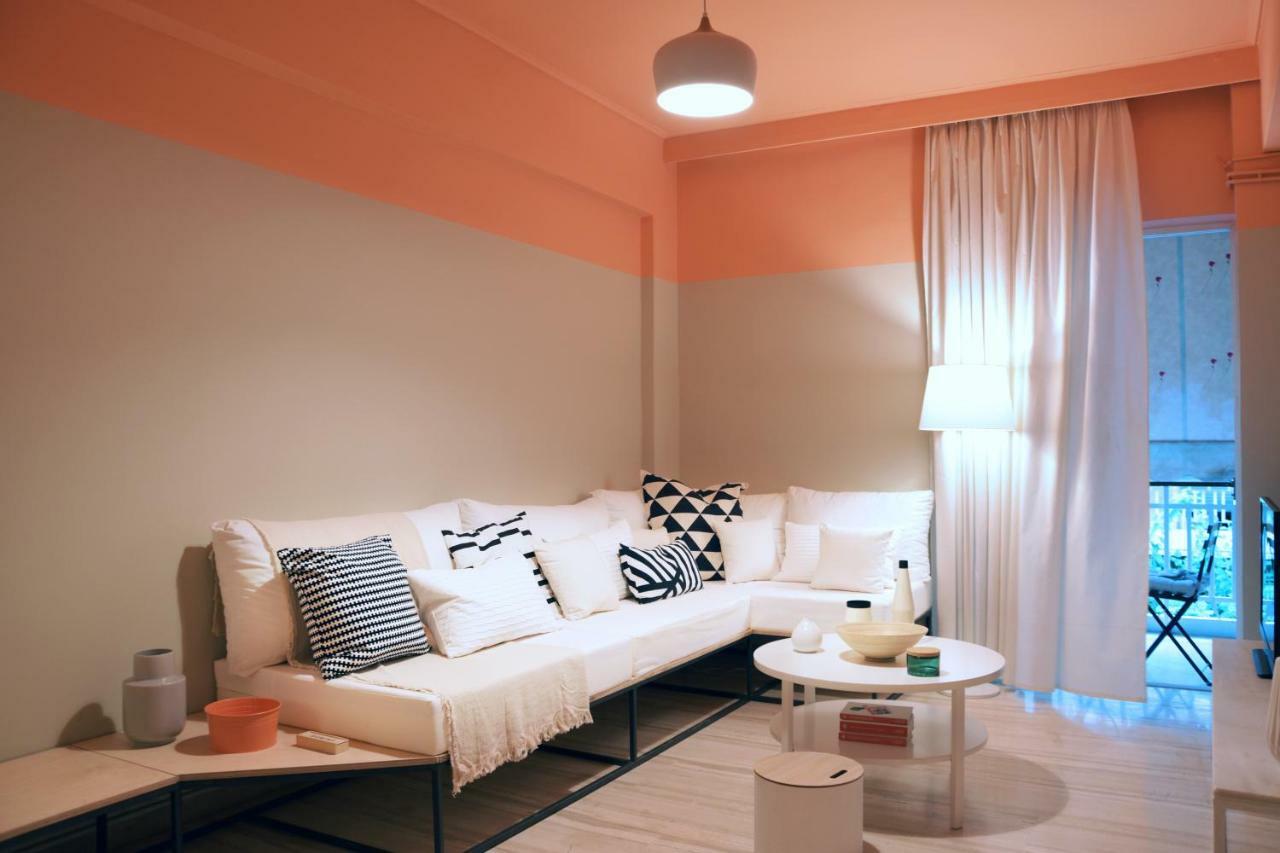 Elegant Coral Apartment Athena Bagian luar foto