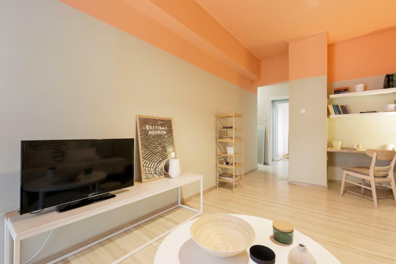 Elegant Coral Apartment Athena Bagian luar foto